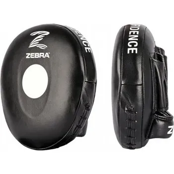 Boxerské rukavice Zebra Pro box lapy 1 pár, černé