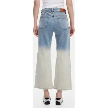 Pánské džíny Desigual Jeansy Texas 25SWDD01 Modrá Straight Fit 36