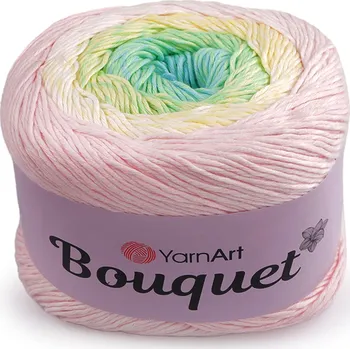 Příze Bavlněná pletací příze Bouquet 250 g
