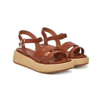 Dámská obuv Espadrilky Tommy Hilfiger T3A2-33793-0326 S Hnědá 36