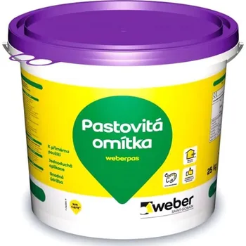Omítka Omítka weber pas aquaBalance zrnitá 2 mm 25 kg