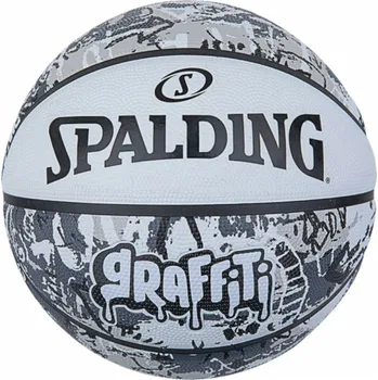 Basketbalový míč Spalding Graffiti Ball 84375Z šedá 7