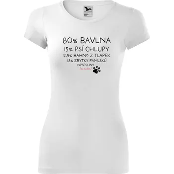 Dámské oblečení DOBRÝ TRIKO Dámské tričko Bavlna, chlupy, bahno Velikost: 2XL, Barva: Limetková