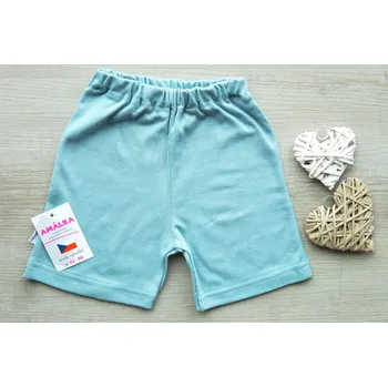 AMÁLKA Bavlněné kraťasy zelené Velikost: 74-80