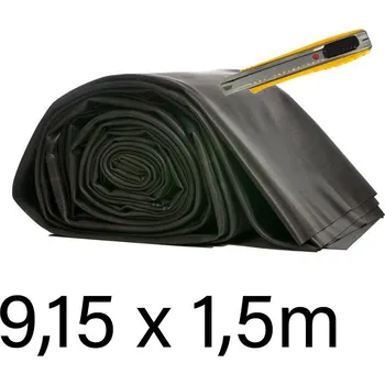 Jezírková fólie Firestone Zbytkový kus fólie 9,15x1,5=13,725m² (9,15m šíře / 1,02mm EPDM PondGard kaučuk)