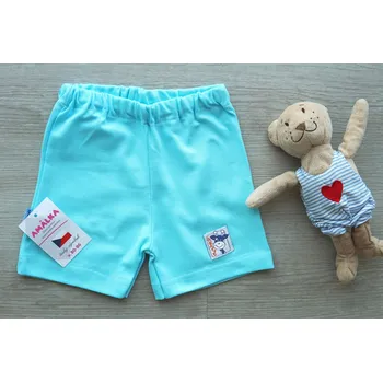 AMÁLKA Bavlněné kraťasy, tyrkysové Velikost: 92-98