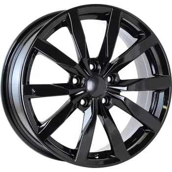 Alu kolo Alu kola AGT 17261, 17x7 5x100 ET40, černá lesklá