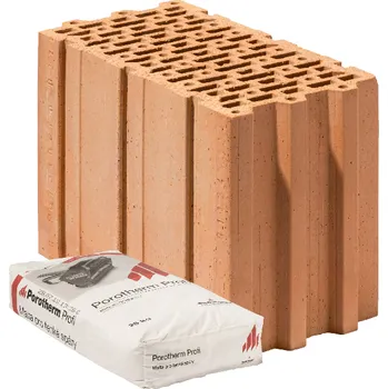 zdivo Cihla Porotherm AKU Profi P15 - 190×372×249 mm