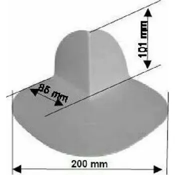 Obklad SIKA Rohová tvarovka Sikaplan S-Corner PVC 90° A, vnější roh světle šedá