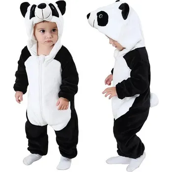 Karnevalová maska Dětský overal kostým Panda 2-36 měsíců 2-5 měsíců