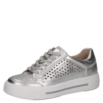 Dámské tenisky DÁMSKÉ TENISKY CAPRICE 9-23719-44 920 STŘÍBRNÁ Barva: STŘÍBRNÁ, Velikost: 40,5