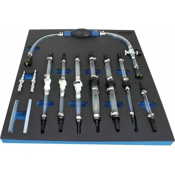 Sada nářadí Sada přípravků na odvzdušnění palivového systému diesel, v pěnové vložce - ASTA