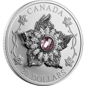 Stříbrná mince 1 Oz Williamson Diamond Brooch 2025 PROOF