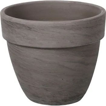 Květináč NOHEL GARDEN Květník LEVANTE BASALT keramický pr.24x19cm