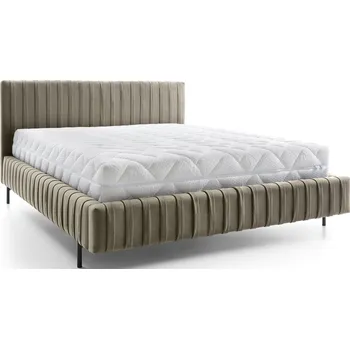 Postel Manželská postel 140 Plissa s úložným prostorem - ELTAP nube 20 160x102 cm