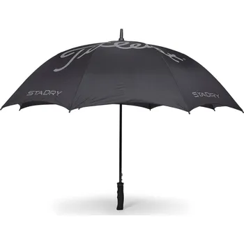 Titleist StaDry Single Canopy Umbrella, Black/Charcoal