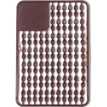 Anaconda zarážky Pellet V-Stops small hnědá 67ks