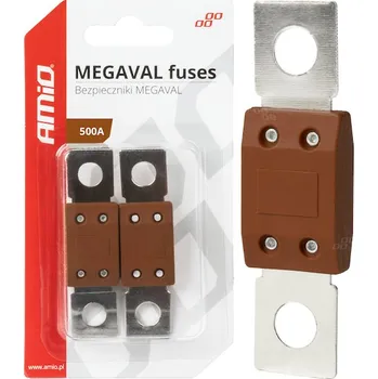 Autopojistky AMIO Pojistky MEGAVAL 500A -03472 AMIO 03472