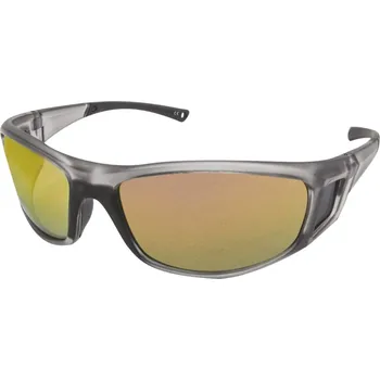 Mistrall polarizační brýle žluté zrcadlové s šedými obroučky