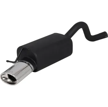 Výfukový systém ULTER SPORT Sportovní výfuk RENAULT TWINGO 2 RS 2006-2014, 1x koncovka oválná 120×80mm Vyberte motor: 1,6 98kW STANDARD