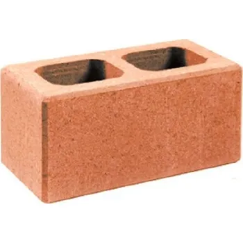 plotová tvarovka Tvárnice plotová BEST LUNETA I karamel (200×400×200mm)