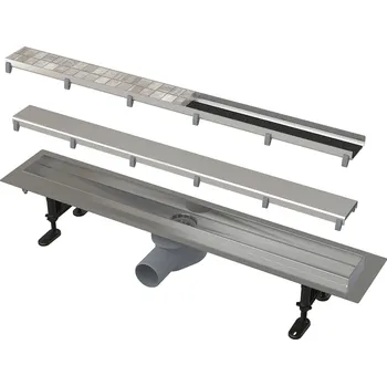 ALCADRAIN Žlab sprchový nerezový Alca DOUBLE 950mm