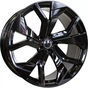 Alu kolo Alu kola Racing Line B1637, 22x10 5x112 ET18, černá lesklá (zátěžová)