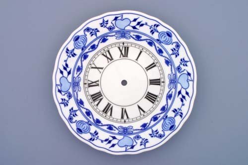 Cibulák Čelní stěna k hodinám plná bez strojku 24cm Originál Český porcelán Dubí