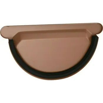 okap Čelo žlabu s těsněním Robust 330 RAL 8004 cihlově červená