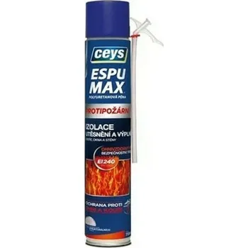 Montážní pěna Pěna montážní protipožární Ceys ESPUMAX pistolová 750 ml