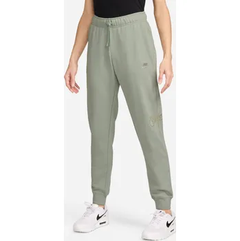 Nike W NSW CLUB STD PANT SHINE Dám.tepláky - 0 - zelená - L