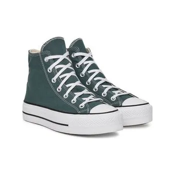 Dámská obuv Plátěnky Converse Chuck Taylor All Star Lift Platform A12596C Zelená 39