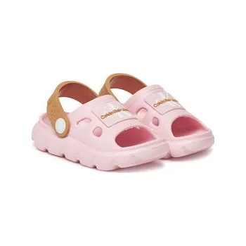 Dámské sandále Sandály Calvin Klein Jeans V1A2-82058-0083A M Růžová 28_29