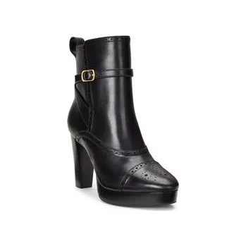 Dámské kozačky Polokozačky LAUREN RALPH LAUREN 802908331005 Černá 40