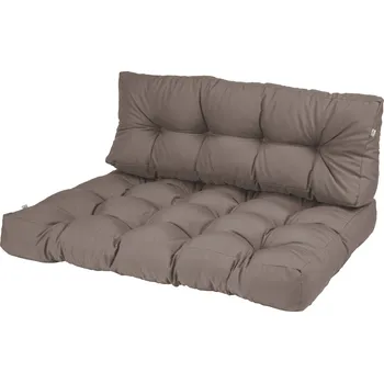 Podsedák LIVARNO home Sada podsedáku a opěrky na paletový nábytek (světle hnědá)