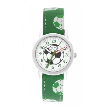 Hodinky JVD Zelené dětské chlapecké fotbalové hodinky JVD J7202.3 (JVD Zelené dětské chlapecké fotbalové hodinky JVD J7202.3)
