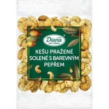 Diana Company Kešu pražené solené s barevným pepřem 100g