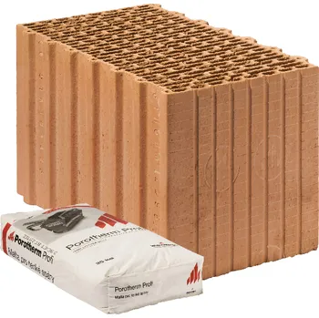zdivo Cihla Porotherm Profi P10 - broušená/440×248×249 mm
