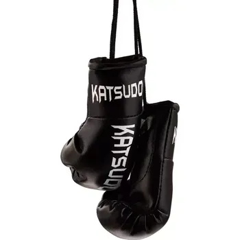 Boxerské rukavice Miniaturní boxerské rukavice Katsudo, černé
