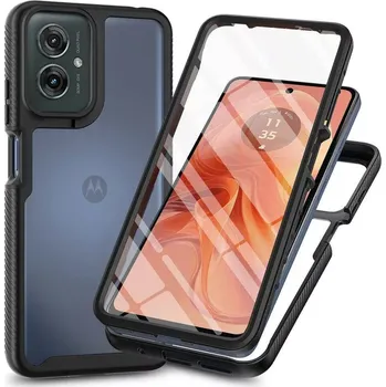 Pouzdro na mobilní telefon Pouzdro Motorola Moto G55 5G Tech-Protect Defense360 černé