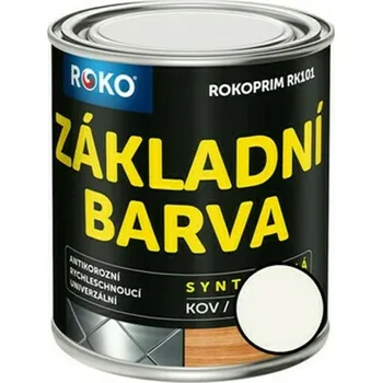 barva na zeď ROKOSPOL Barva základová Rokoprim bílá 0,75 l
