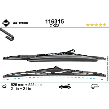 Stěrač List stěrače SWF 116315