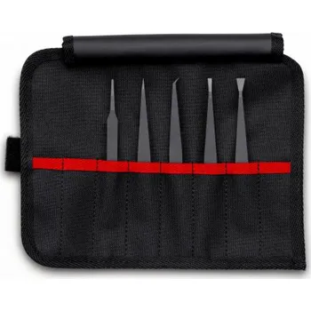 Kleště KNIPEX Kunststoffpinzetten-Set, ESD 5tlg