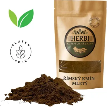 Koření Herbi Římský kmín mletý, 25 g – orientální vůně pro tvé kari, luštěniny i domácí chleba