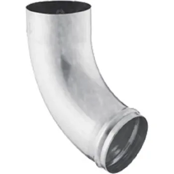 okap Koleno výtokové FeZn Zambelli 72° průměr 80 mm