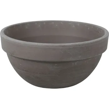 Obal na květináč NOHEL GARDEN Žardinka KAHIRA BASALT keramická pr.23x11cm