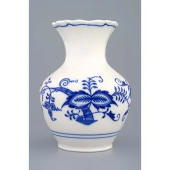 Jednorázové nádobí Cibulák Váza 2544 13,5cm Originál Český porcelán Dubí 2. jakost