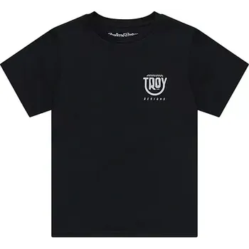 Chlapecké tričko Troy Lee Designs Dětské triko Troy Lee Designs Tee Smiley Black velikost M