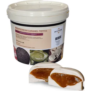 Krém hotový Prontocream Karamel Toffee, Dulcistar 6 kg/kbelík