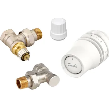 Ventil Sada Danfoss Redia RA + RA-IN + RVL-S DN 15 rohová